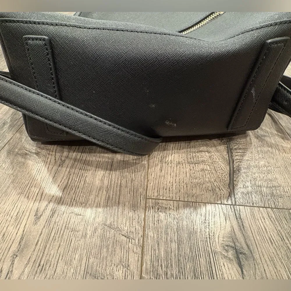 Tory Burch Emerson Black Leather Backpack